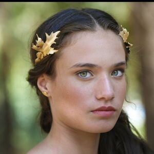 NWOT Greek Goddess Headband, Grecian style, Roman Headband, Gold Leaves
